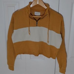 American Eagle Quarter Zip Sweatshirt
